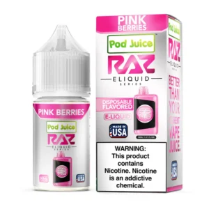 pod juice x raz salt pink berries 30ml